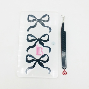 LUMIA BEAUTY – Plaques à cils en acrylique, motifs solides fleur, cœur, papillon – Outil de beauté durable et fait main pour extensions de cils - Product Image 2