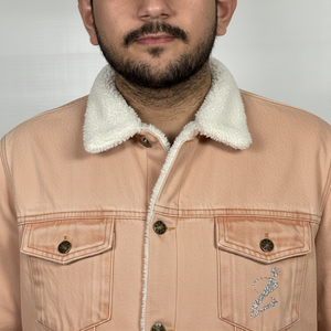 Chaqueta vaquera transpirable de primavera y otoño, nueva tendencia hip hop, informal, para hombre, estilo piel, manga larga. - Product Image 3