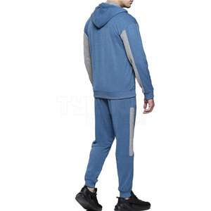 Made In Pakistan High Quality Custom Logo Men Tracksuit Wholesale Cheap Price Full <b>Zip</b> <b>Hooded</b> Side Pocket Men Tracksuits - Product Image 5