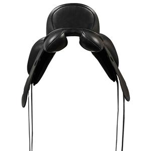 Silla de Montar de Cuero Resistente, Diseño de Primera Calidad, Construcción Robusta, Barras de Estribos Ajustables, Silla de Montar para Entrenamiento Intenso - Product Image 2