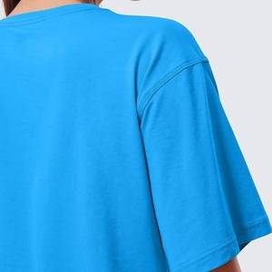 T-shirts courts pour femmes TRIKSY STAR, motif uni, polyester/coton, streetwear, personnalisable, haute qualité, prix bas, tendance - Product Image 2