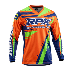 Camiseta de Motocross de Manga Larga para Hombre, Sublimada, de Secado Rápido, para Adultos, Ropa Deportiva - Product Image 2