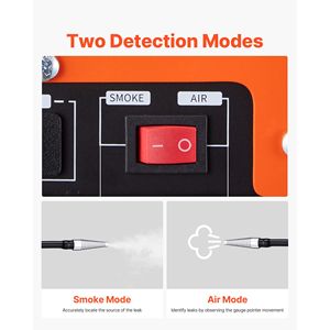 Rilevatore di perdite sotto vuoto EVAP 12V DC e pompa ad aria per camion e veicoli automobilistici, tester diagnostico per tubazioni a doppia modalità - Product Image 4