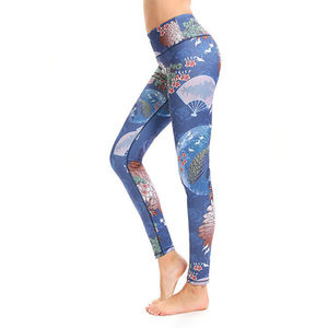 Pantalones de Yoga Deportivos de Cintura Alta para Mujer 2025, Leggings Personalizados al por Mayor, Leggings Ajustados de Poliéster y Elastano Suaves para Gimnasio y Fitness - Product Image 2