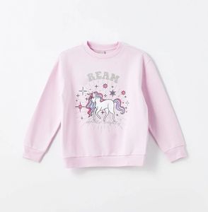 Ropa de Moda para Niñas, Sudadera Personalizable para Niñas, Algodón Transpirable de Alta Calidad, Ropa Casual de Invierno para Niñas - Product Image 2