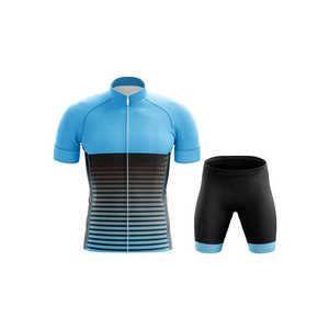 <b>Cycling</b> Jersey And Shorts Set Oem Odm High Quality Moisture Wicking Sportswear Manufacturer - Product Image 1