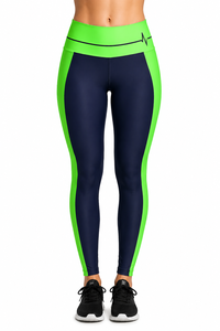 Nouveau Legging Tendance pour Femme, Taille Mi-Haute, Respirant, Écologique, pour Gym, Entraînement et Yoga, en Spandex/Polyester, Fourniture Directe Usine, Haute Qualité - Product Image 2