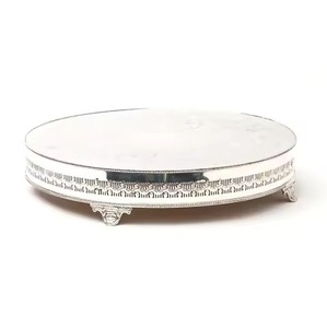 Durable Quality Metal Cake Stand Cake Display Stand Dessert Serving Tray Wedding Table Decoration - Product Image 4