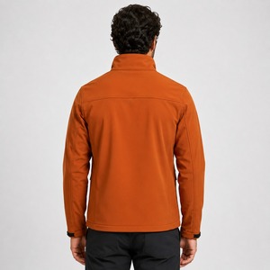 Blouson Softshell Unisexe Personnalisé pour l'extérieur, Veste Bomber Entièrement Zippée, Rembourrée, Coupe-Vent, Légère, Grandes Tailles, Broderie - Product Image 6