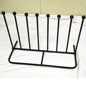 Elegante Zapatero de Dos Niveles de Hierro con Gran Capacidad de Carga, Diseño Moderno para un Aspecto Ordenado y Profesional - Product Image 2