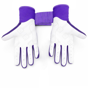 Guantes de Bateo de Béisbol para Adultos de Todos los Tamaños, Más Vendidos, Cierre de Velcro Ambidiestro, Uso Profesional, Cuero, Ligeros y Duraderos - Product Image 6