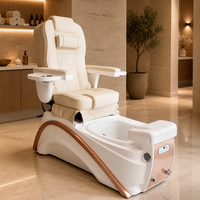 Fauteuil de pédicure électrique, spa pour les pieds, fauteuil inclinable de massage, bain de pieds pour salon de manucure, mobilier de salon de beauté