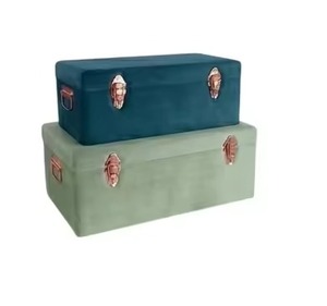 ustom Matte Chestnut Brown <b>Metal</b> <b>Storage</b> <b>Trunk</b> Box <b>Powder</b> <b>Coated</b> Iron Minimalist Household Keepsake Organizer <b>Storage</b> Box - Product Image 2