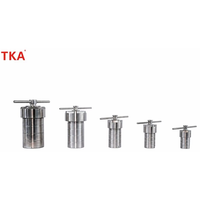 Réacteur de synthèse hydrothermique 500 ml, cuve de digestion haute pression doublée PTFE/PPL pour la prétraitement des échantillons et la détection des métaux lourds