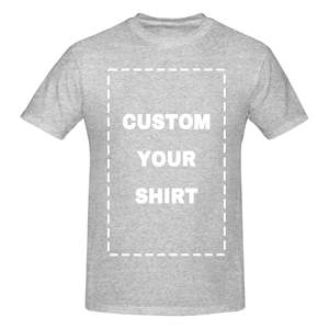 T-shirt personnalisé pour homme, col rond, manches courtes, 100% coton jersey, coupe décontractée, respirant, 180g, motif lettres - Product Image 5