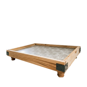 Tapis de Rangement pour Chaussures et Bottes, Intérieur/Extérieur, Étanche, avec Cadre en Bois et Insert en Caoutchouc, pour Entrée, Jardin et Maison - Vente en Gros - Product Image 5