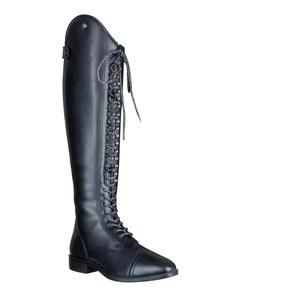 Bota de Montar para Caballo, de Cuero Sintético de Color Sólido, Protección Completa para Montar a Caballo - Product Image 2