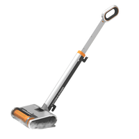 Sudex NV801 - Mopa de Vapor Eléctrica de 1500 W, Aspiradora 3 en 1, Sistema de Limpieza de Pisos Inalámbrico, Tanque de Agua de 280 ml, Vapor Silencioso por 22 Minutos
