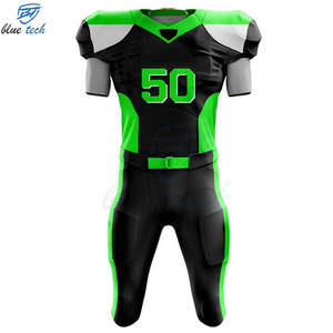 Conjunto de Uniforme de Fútbol Americano para Hombre, Personalizado por Sublimación, Pantalones Cortos de Jersey de Fútbol, Equipos Profesionales, Impresión de Logotipo Personalizado OEM - Product Image 2