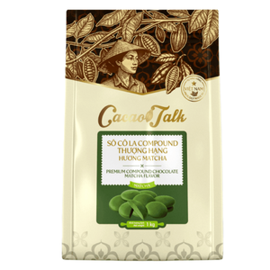 Chocolate Compuesto Matcha de Primera Calidad, Botones de Chocolate con Cacao para la Industria Panadera, Venta Directa de Fábrica, Certificación HALAL Global, OEM/ODM - Product Image 1