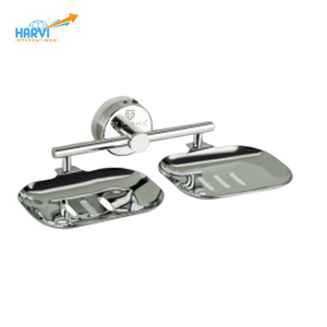 Jabonera Doble Moderna de la Colección Arion, Organizador de Baño Ecológico Premium para Dos Jabones, Uso en Hoteles - Product Image 6