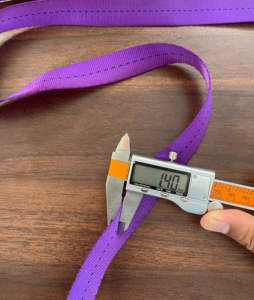 Sangle en polyester haute résistance de 2,5 cm pour usage industriel, matière première, fabrication OEM personnalisée, usine du Vietnam - Product Image 3