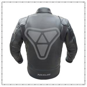 Chaqueta de Motocicleta de Cuero Unisex con Certificación CE |   Chaqueta Deportiva Cortavientos para Motociclistas |   Chaqueta de Cuero Premium Elegante y Duradera para Motociclismo - Product Image 2