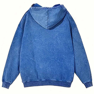 Sudaderas con Capucha para Hombre de Alta Gama, Estilo Moderno, Lavado Ácido, Patrón Lavado, Ajuste Cómodo, Material Duradero, Apariencia Elegante, Servicio OEM - Product Image 2