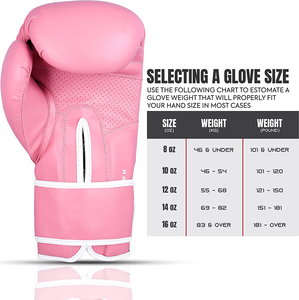 Gants de boxe Fawn International en cuir PU, durables, avec fermeture auto-agrippante surdimensionnée pour le poignet, logo personnalisé, vente directe usine - Product Image 6