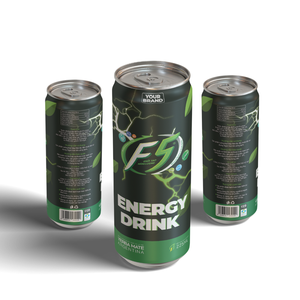 Venta Directa de Fábrica, Bebida Energética F5 de Marca Privada, Bebida Carbonatada Refrescante, Yerba Mate, Paquete a Granel, Latas de Bebida Energética - Product Image 6