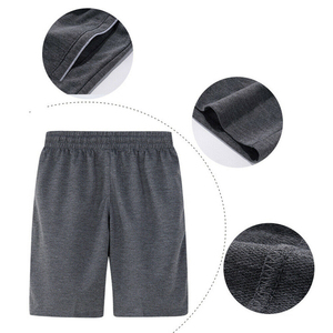 Pantalones Cortos de Baloncesto para Hombre, a la Moda, Largos, Sólidos, con Parches, de Algodón, Sueltos y Suaves, para Hombres Grandes y Altos - Product Image 5