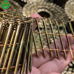 Clavos en Espiral de 3.3x64mm, Alambre de Acero para Fabricación de Palés, Cabeza Lisa - Redonda y Cuadriculada |   Clavo en rollo - Product Image 2