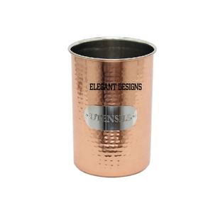 Soporte de utensilios de metal para orquídeas Vintage rústico hecho a mano, cestas de almacenamiento de cocina galvanizadas, diseño de aspecto Natural, cocina hecha a mano - Product Image 5