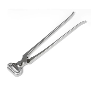 Pince à sabots demi-ronde en acier inoxydable pour soins des sabots de cheval, outil de coupe réutilisable certifié CE - Product Image 6