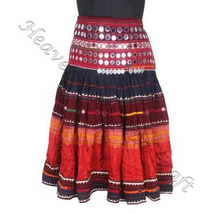Ethnic Banjara Handmade Vintage Mirror Skirt Costume - Product Image 1