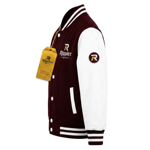 Classic kids varsity jacket Stylish kids varsity jacket with soft fabric comfortable fit and sporty look for school outings - Product Image 3