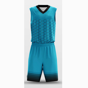 Uniformes de Baloncesto Personalizados con Transferencia Térmica, Transpirables, 100% Poliéster, Marca Privada OEM, MOQ Bajo: 10 Conjuntos - Product Image 6