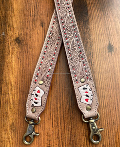 Pièces de sac pour femmes Accessoires de sac à bandoulière en cuir usiné à la main Fabricant de sangles de remplacement en cuir de vache Crossbody Purse Straps - Product Image 4