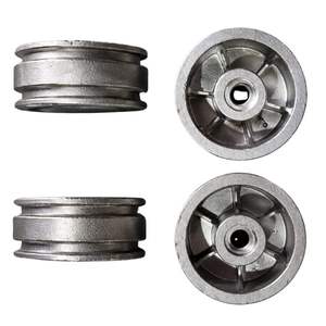 Pièces moulées sur mesure en sable, roue de guidage industrielle pour convoyeur, roue en fonte pour machines agricoles, roue en fonte durable - Product Image 1
