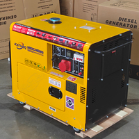 Generador Diésel Súper Silencioso KATHER de 6kVA, 8kVA, 10kVA, 12kVA, Generadores Eléctricos Diésel Estables con Insonorización