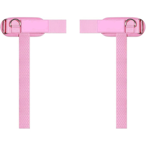 Sangles de levage à boucles cousues en sangle de polyester épaisse avec double couture renforcée pour la musculation - Product Image 2