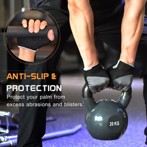 Protectores de Palma Profesionales para CrossFit con Lazos para los Dedos para una Transición Rápida entre Ejercicios y Entrenamientos en Barra de Dominadas OEM - Product Image 6