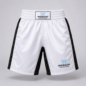 Shorts MMA légers de qualité supérieure, personnalisables avec logo, prix usine, 100% polyester, séchage rapide, respirants, pour arts martiaux - Product Image 4