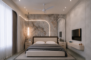 Panel de pared de piedra natural, revestimiento de piedra impermeable y resistente al fuego, panel de piedra para interiores y exteriores, panel de piedra decorativo premium - Product Image 3