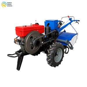 Tracteur à chenilles diesel 25 CV de haute qualité DF181 avec motoculteur rotatif à 26 lames à double vitesse, démarreur électrique et siège - Product Image 5
