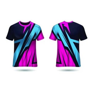 T-shirt en polyester de qualité supérieure pour impression personnalisée, couleurs vives et claires - Product Image 1