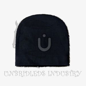 Bonnet en cuir de vachette noir et blanc sans titre - Product Image 2