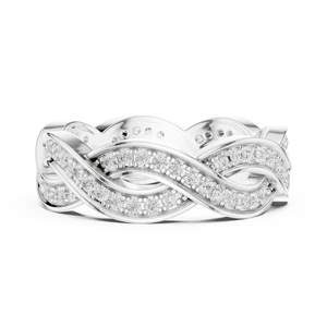 ชุดเครื่องประดับแบบชนบท10K แหวนทองพร้อมเพชรโมอิสซาไนต์สำหรับเจ้าสาว - Product Image 6