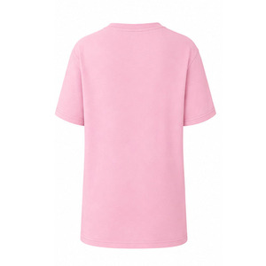 Camiseta con Estampado Gráfico para Mujer, Diseño Personalizado, Camiseta de Algodón, Cuello Redondo Informal, para Ropa Urbana, Fitness, Uso Diario de Verano, Proveedor OEM - Product Image 2