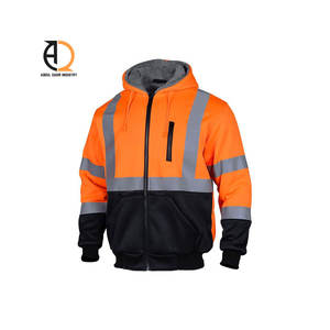 Chaqueta de Seguridad Naranja, Ropa de Trabajo Protectora, Chaquetas de Protección - Product Image 2